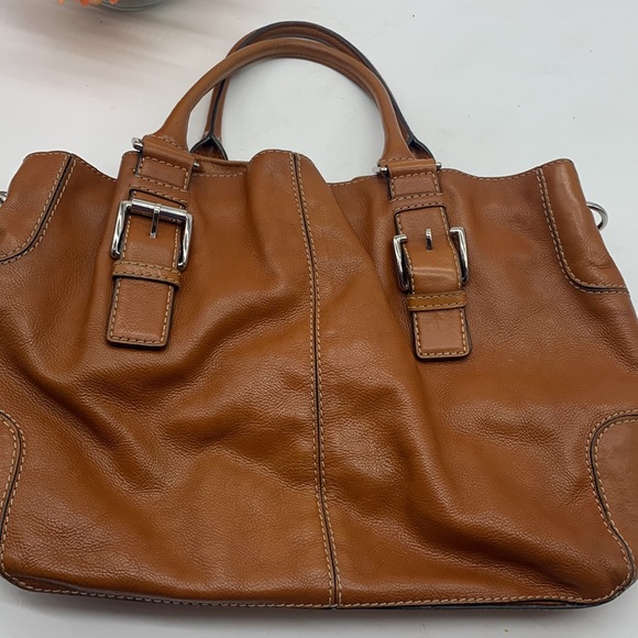 Michael Michael Kors Carmel Color Leather Satchel BRN7011C - Picture 4 of 13